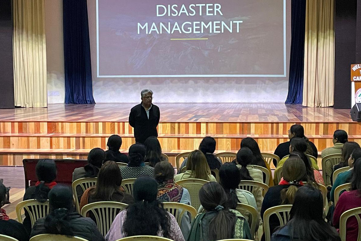 Session on Disaster Management for Carmel Staff