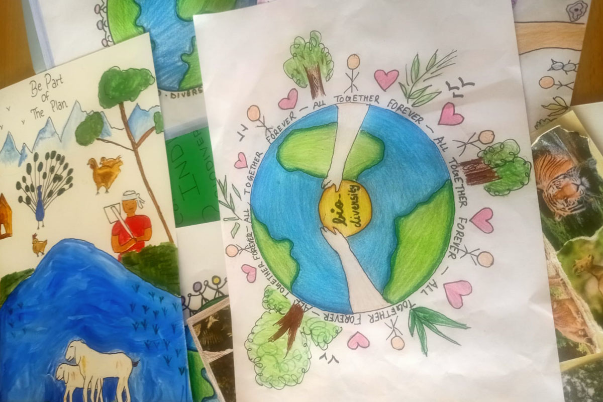 Poster making Competition on India’s Biodiversity