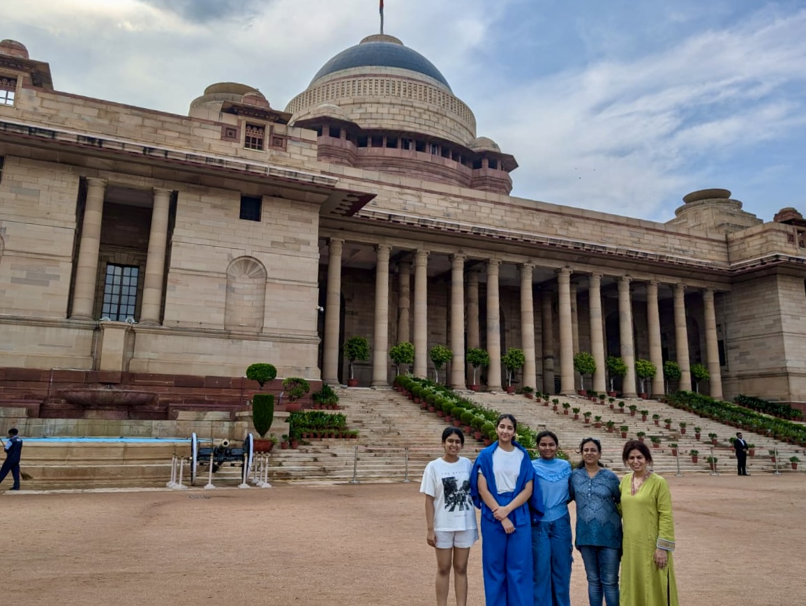 Special Guests from Carmel at the Red Fort on Independence Day